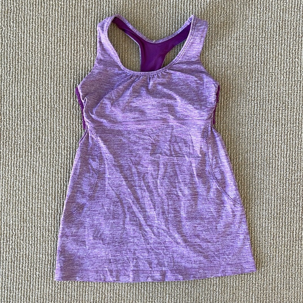 Lululemon side cut-out tank - Size 6
